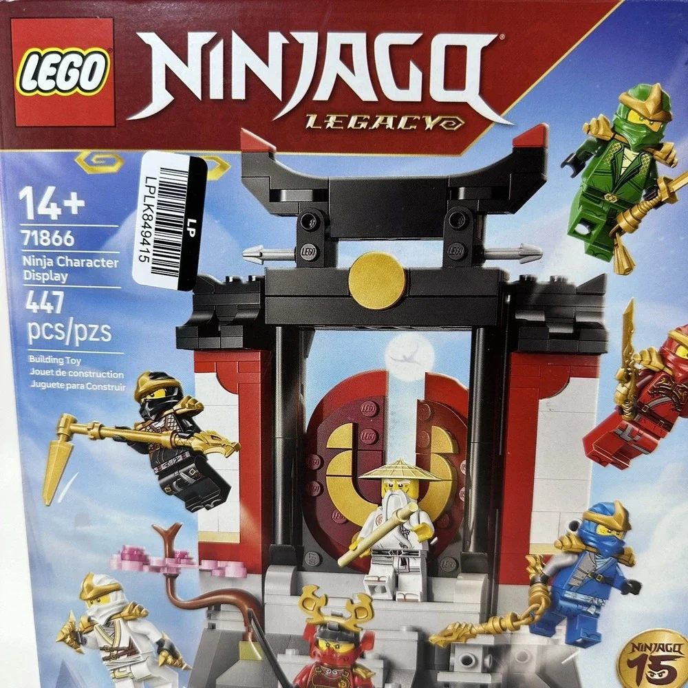 LEGO NINJAGO 71866 Ninja Character Display 15th Anniversary 447 pcs NEW